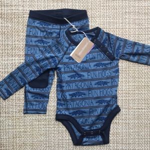 Patagonia Base Layer Set (size 3-6m)